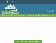 Tablet Screenshot of myjerseycitydentist.com